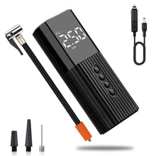 Load image into Gallery viewer, Betterliv Portable Air Pump Compressor for Car Tires, Auto Electronic Shut Tire Inflator with LCD Display and LED Light, 12V DC Digital Mini Air Pump Tires for Car, Motorcycles, Bicycles, Basketball and Other Inflatables with Pressure Gauge
